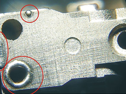 <a href='http://www.zhsysm.com/product/3.htm' class='text_a'>模具激光焊機</a>修復模具效果